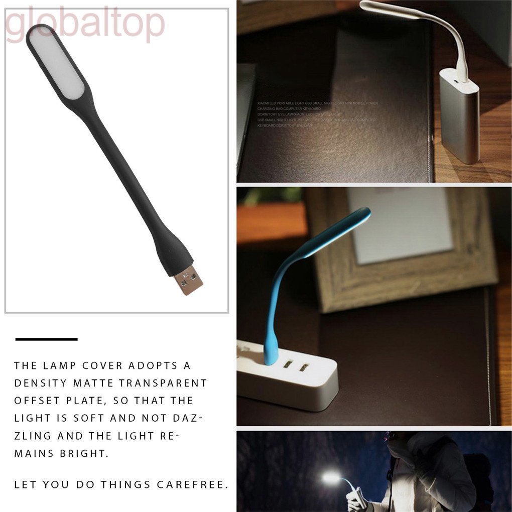 Đèn led USB mini cầm tay linh hoạt 1.2W tùy chọn màu sắc