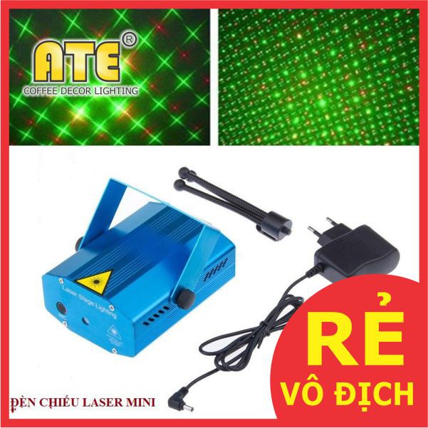 Đèn trang trí sân khấu - ĐÈN LAZER HÌNH MINI 6 IN 1 - MSP: ATE-504