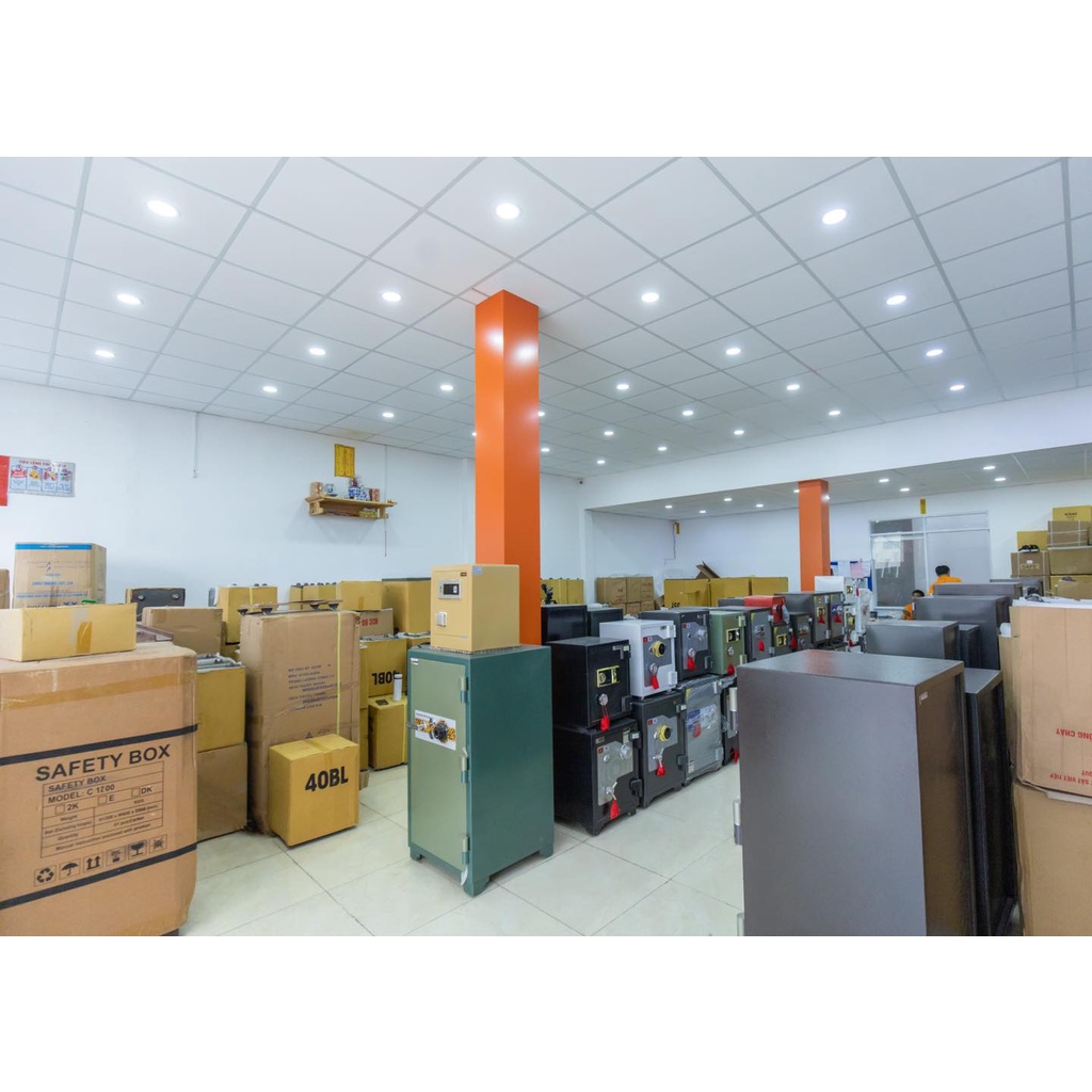 Két Sắt Khóa Cơ Việt Tiệp 🎁CHÍNH HÃNG🎁 K405-KC Bản Lề Ngoài Mẫu Mới Nặng 100KG