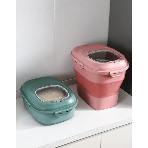 Thùng đựng gạo 25kg chống côn trùng,,,