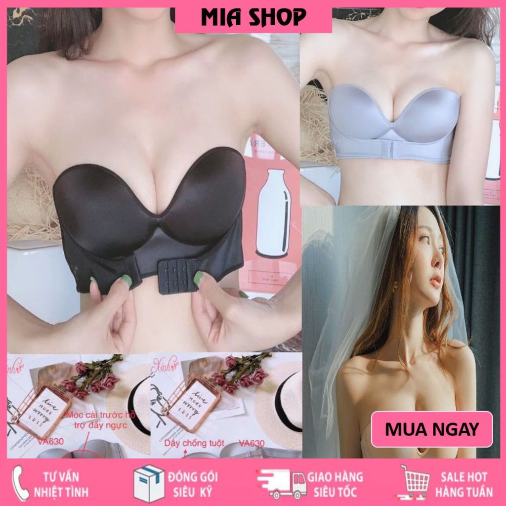 Áo Ngực Không Dây - Áo Lót Không Gọng Nữ Cài Trước Nâng Siêu Quyến Rũ 1 Dây Ngang A336 | BigBuy360 - bigbuy360.vn