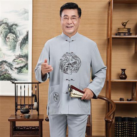 Bộ Đũi Nam Trung Niên , Món quà tặng bố Thoáng Mát Thấm Mồ Hôi, Đủ Size Từ 45-85kg hàng đẹp giá tốt cho mọi người | BigBuy360 - bigbuy360.vn