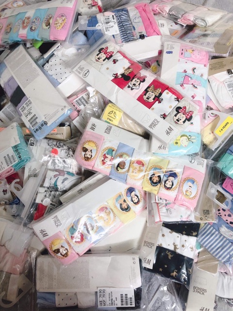 Set 3,5 quần chip bé gái