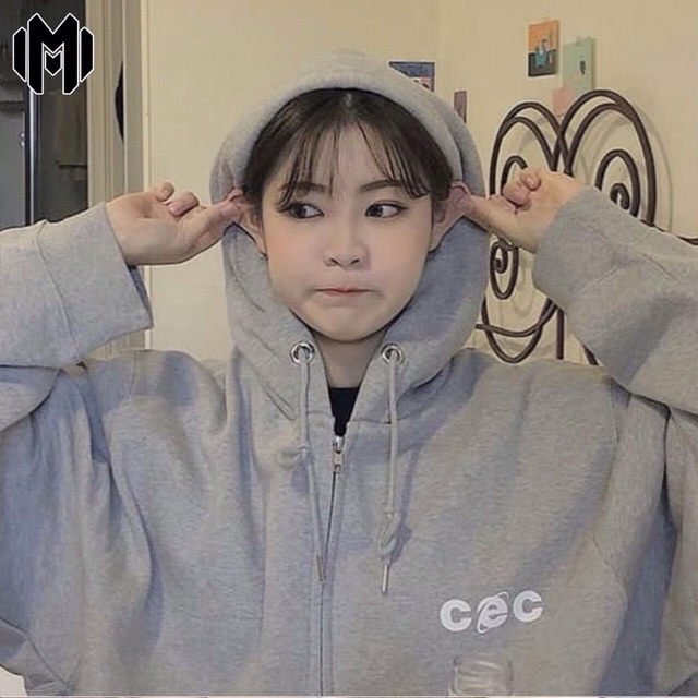 Áo khoác nỉ cec ulzzang nam nữ