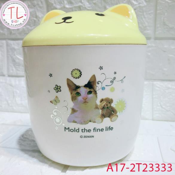 Hộp đựng khăn giấy hình chú gấu đáng yêu
