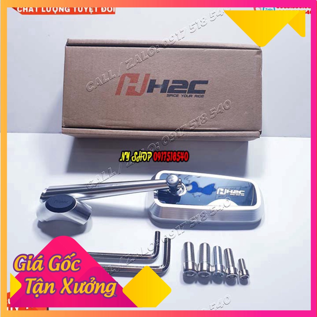 🥇 GƯƠNG CHIẾU HẬU H2C CHÍNH HÃNG ĐỦ ỐC VÀ LỤC GIÁC ( GIÁ 1 CHIẾC) 🥇 (Ảnh Sp thật)