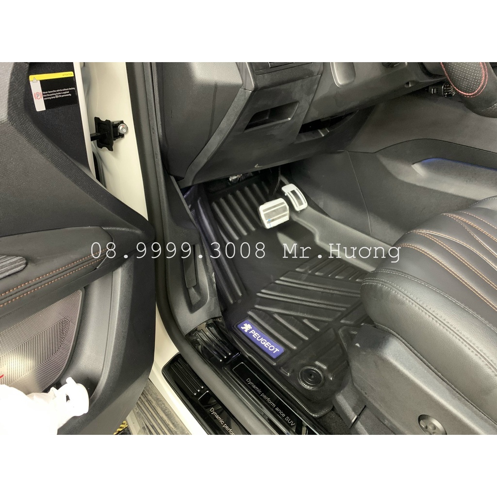 Thảm sàn nhựa TPV Peugeot 3008 và Peugeot 5008 cao cấp