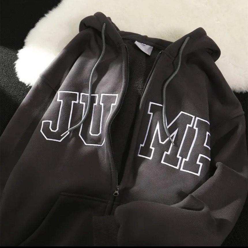Áo khoác nỉ nữ hoodie form rộng cute hàn quốc CaMa Store M405