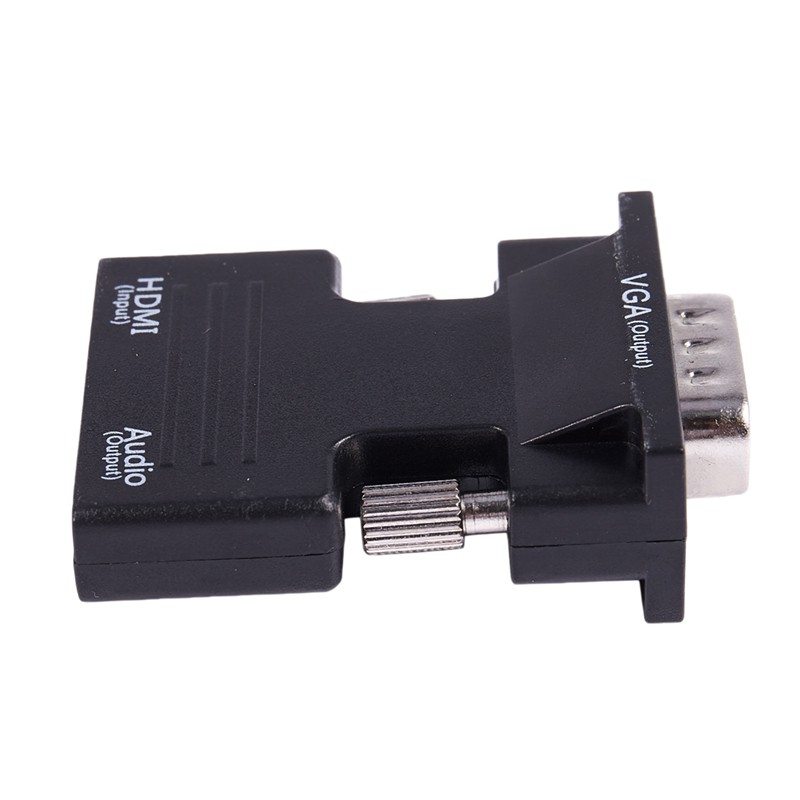 Đầu chuyển đổi từ cổng HDMI sang VGA và cổng Audio kèm cáp âm thanh