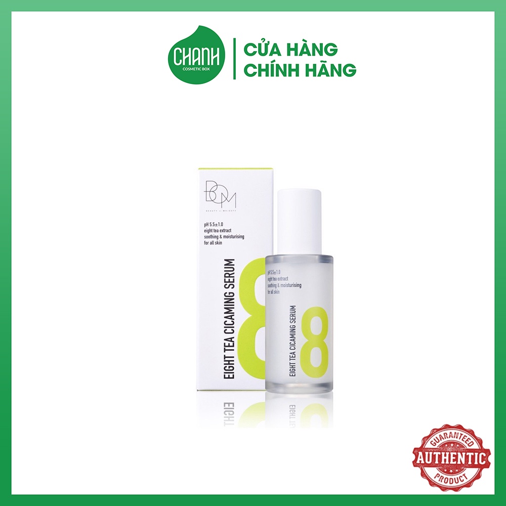 Tinh Chất B.O.M Eight Tea Cicaming Từ 8 Loại Trà 38ml Eight Tea Cicaming Serum 38ml