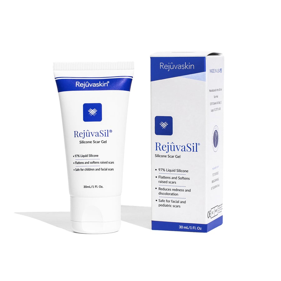 Gel ngăn ngừa sẹo và làm xẹp sẹo lồi, sẹo phì đại Rejuvaskin Rejuvasil 30ml