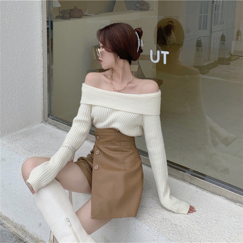 Quần short da vạt chéo 3 cúc nắp túi Quảng Châu Thời trang nữ - GUEM Clothes