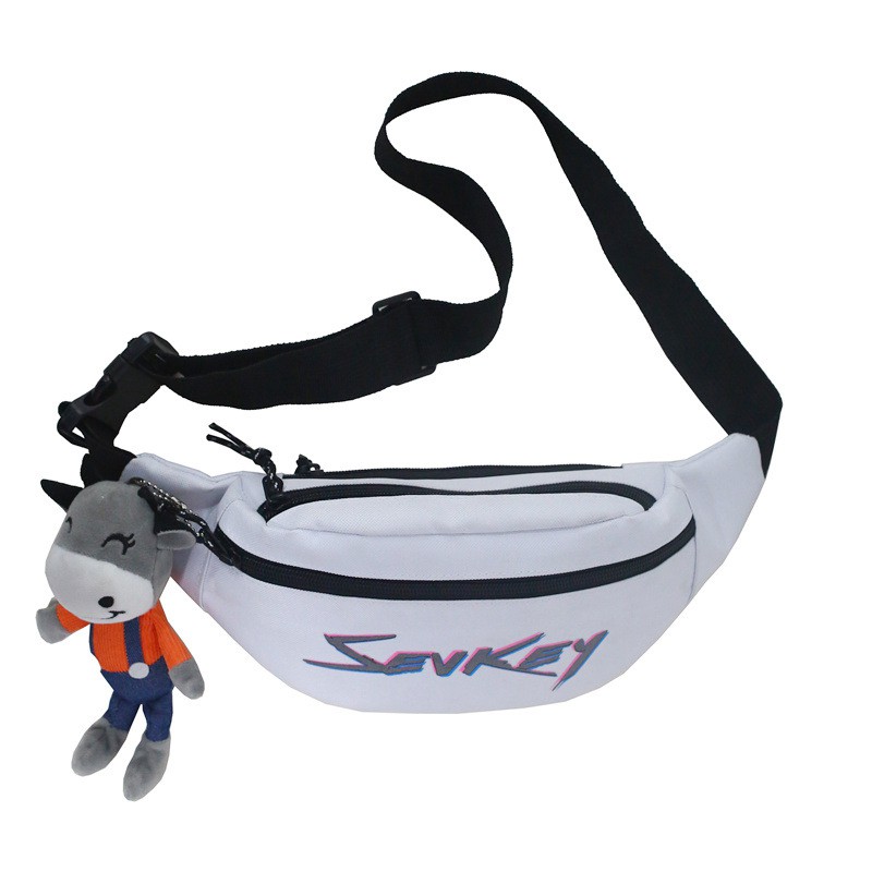 Túi Đeo Chéo Nam Nữ Unisex Túi Bao Tử SEVKEY Vải Canvas Hàn Quốc Chống Nước Tuyệt Đối | BigBuy360 - bigbuy360.vn