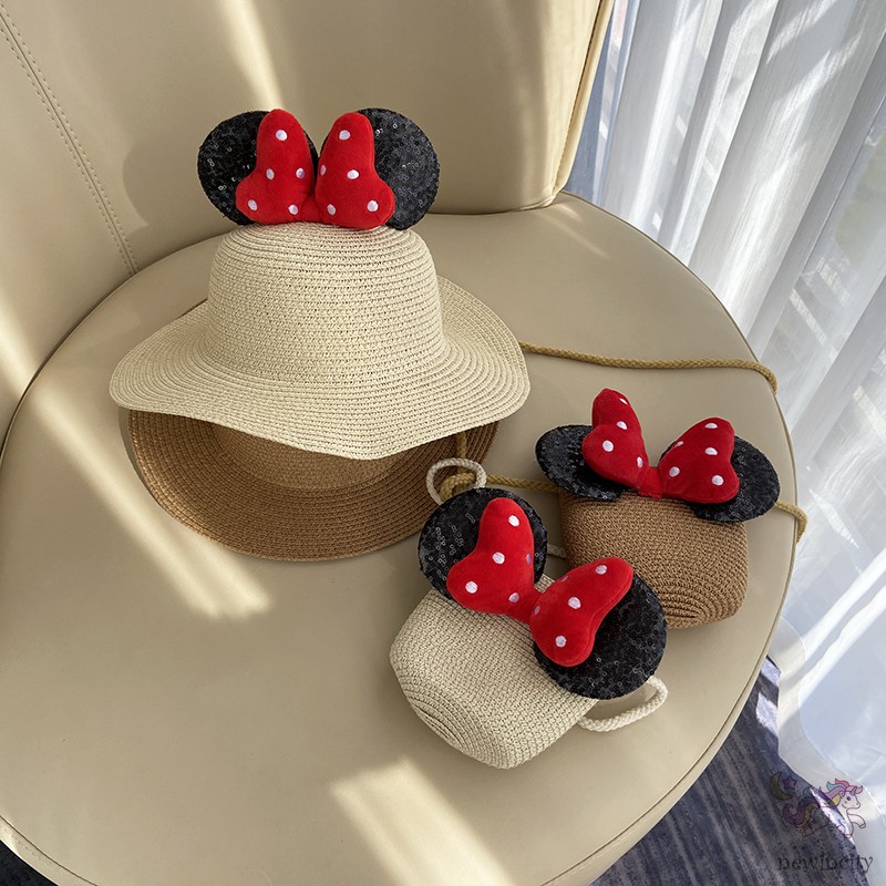 Mũ Lưỡi Trai Phối Nơ Xinh Xắn Cho Bé Gái