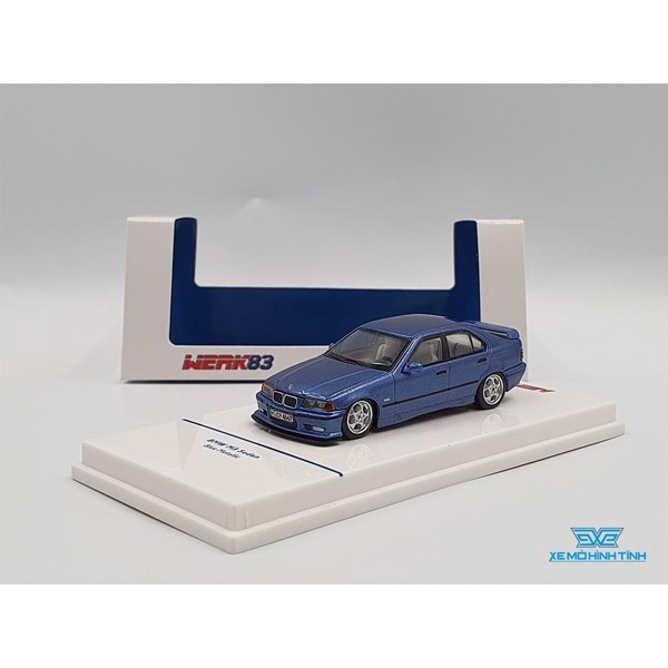 Xe Mô Hình BMW M3 Sedan Tỉ lệ 1:64 Hãng sản xuất Werk83 ( Xanh )