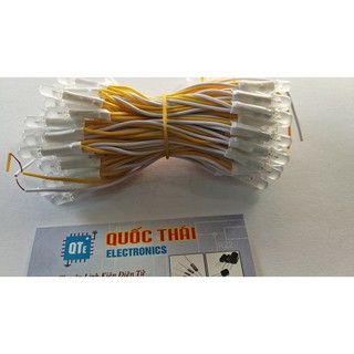 LED hàn dây 5v màu vàng