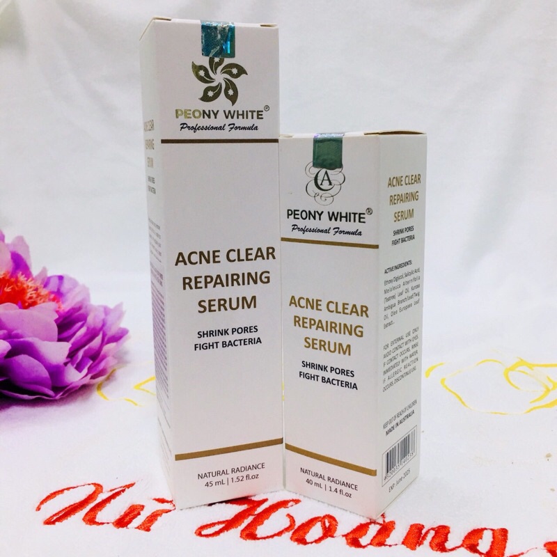 Tinh chất Collagen mụn se khít lỗ chân lông Peony White ( mẫu 40ml & 45ml Chính hãng )