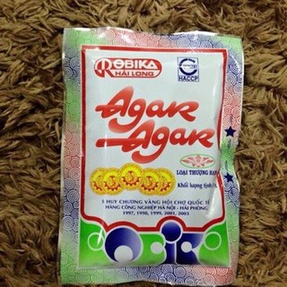 Bột thạch rau câu giòn Agar Agar Hải Long gói 50g