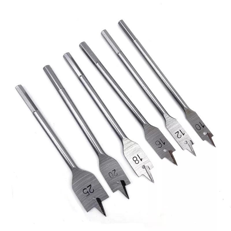 Bộ 6 mũi khoan khoét gỗ đuôi cá chuyên dụng