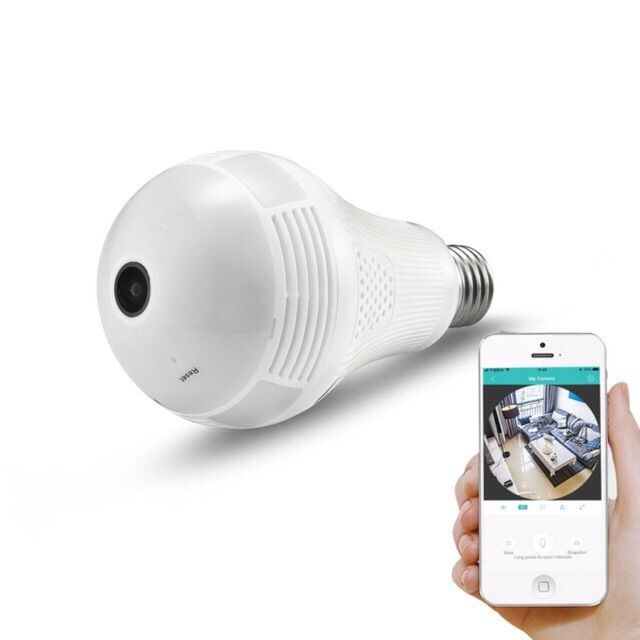 Camera Bóng Đèn VR360 Full HD sử dụng chung app Vitacam