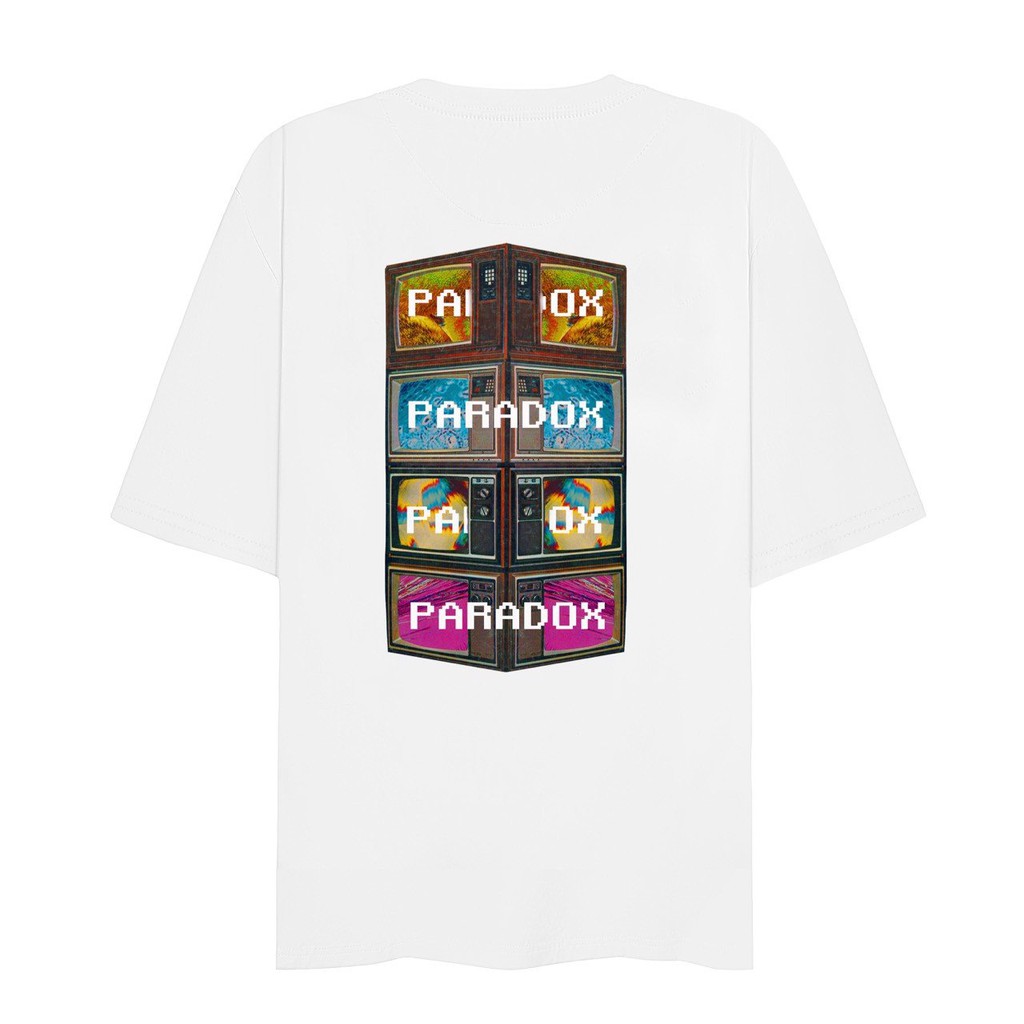 Áo thun Paradox GOGGLEBOX TEE (White)