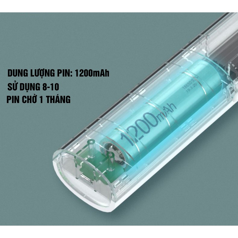 Vợt bắt muỗi cao cấp cầm tay Xiaomi Mijia sạc pin usb không giật - Vợt muỗi Xiaomi cao cấp hàng chuẩn xịn