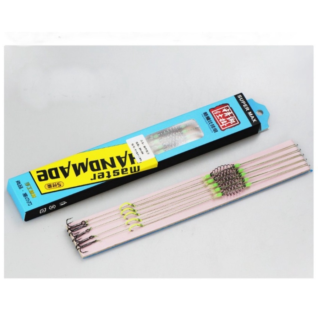 Bộ 10 Thẻo Dù Câu Cá Kèm Lò Xo Và Lưỡi 3 Tiêu Buộc Sẵn Câu Đài  Cao Cấp Lưỡi Câu Cas Đại Lý Đồ Câu Cá_ PK1