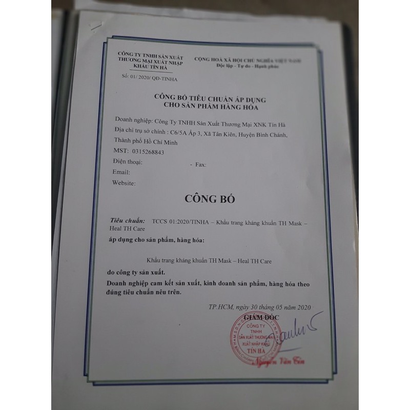 Khẩu trang y tế 4 lớp kháng khuẩn hộp 50 cái chuẩn ISO
