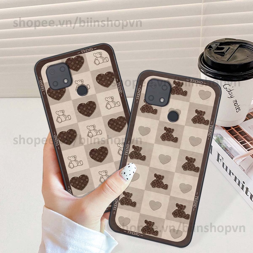 Ốp Xiaomi Redmi 10C caro trái tim nhiều màu sắc, đầy cá tính, khẳng định phong cách