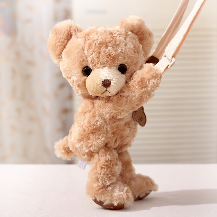 Ba Lô Gấu Teddy Nhồi Bông Dễ Thương Cho Bé