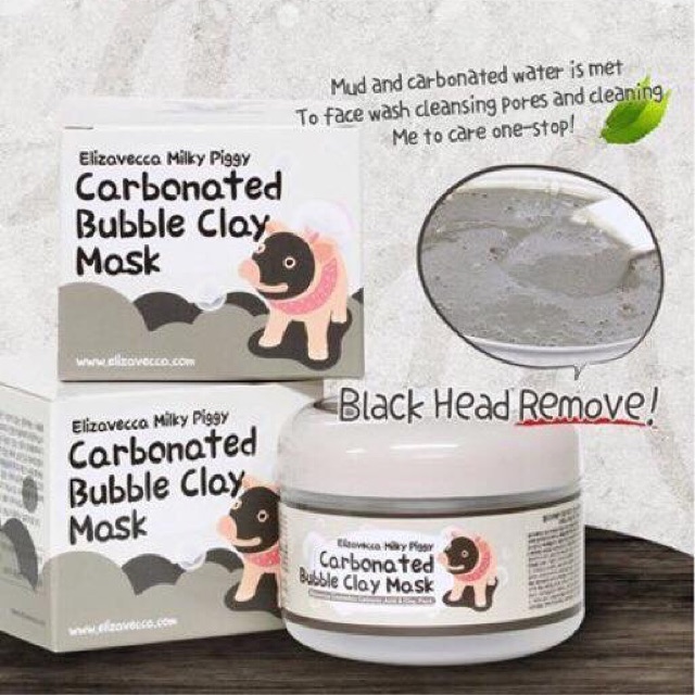 MẶT NẠ BÌ HEO THẢI ĐỘC TỐ CARBONSTED BUBBLE CLAY MASK