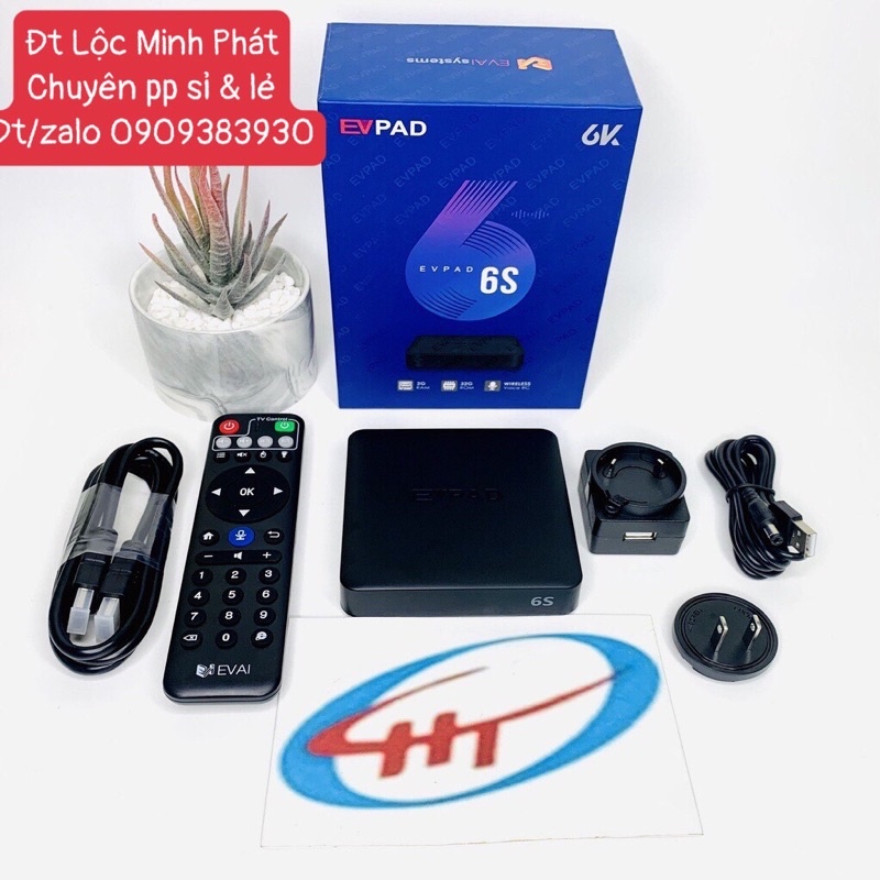 Tv Box Thông Minh Evpad 6S Mới Nhất  2021 Xem Thể Thao, Truyền Hình Quốc Tế Miễn Phí 1000 Kênh