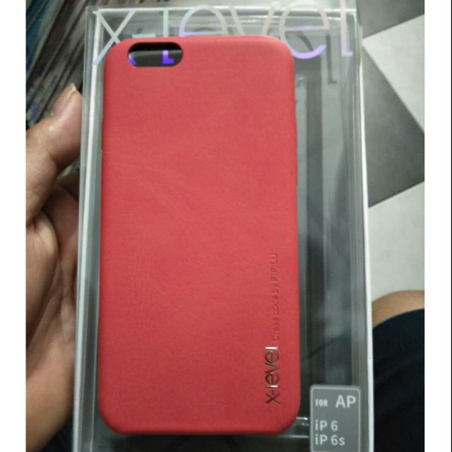 Ốp lưng da mềm x-level cho iphon 6/6s