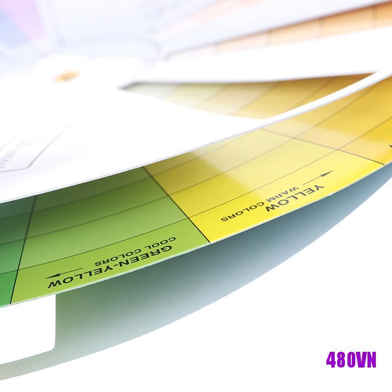 Thẻ Giấy Trộn Màu Mực Xăm Hình Tròn Tiện Dụng