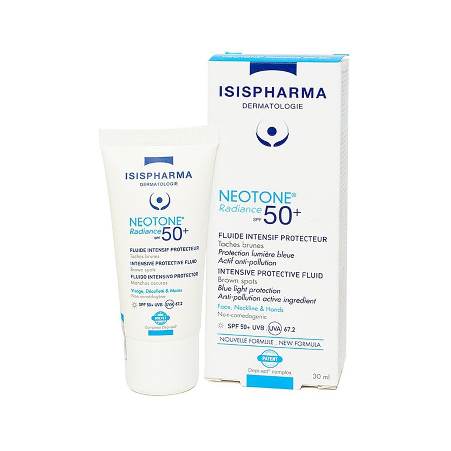 Kem hỗ trợ điều trị nám da, chống nắng ISIS Pharma Neotone Radiance SPF50+ 30ml