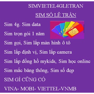 Sim 4G Vinaphone VD89P