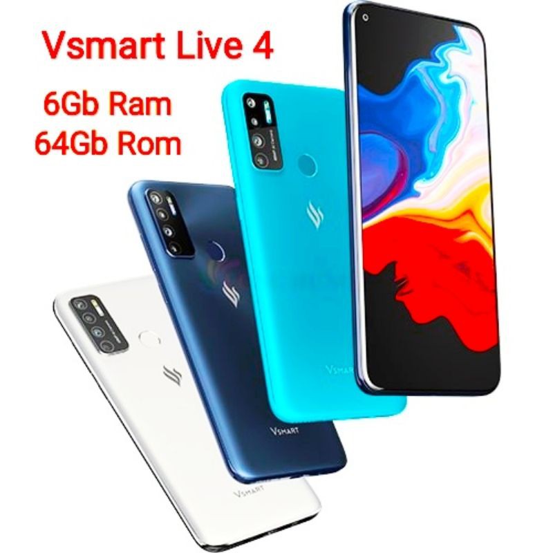 [XẢ KHO] ĐIỆN THOẠI Vsmart Joy4 live 4 Star 5 CHÍNH HÃNG LIVE4