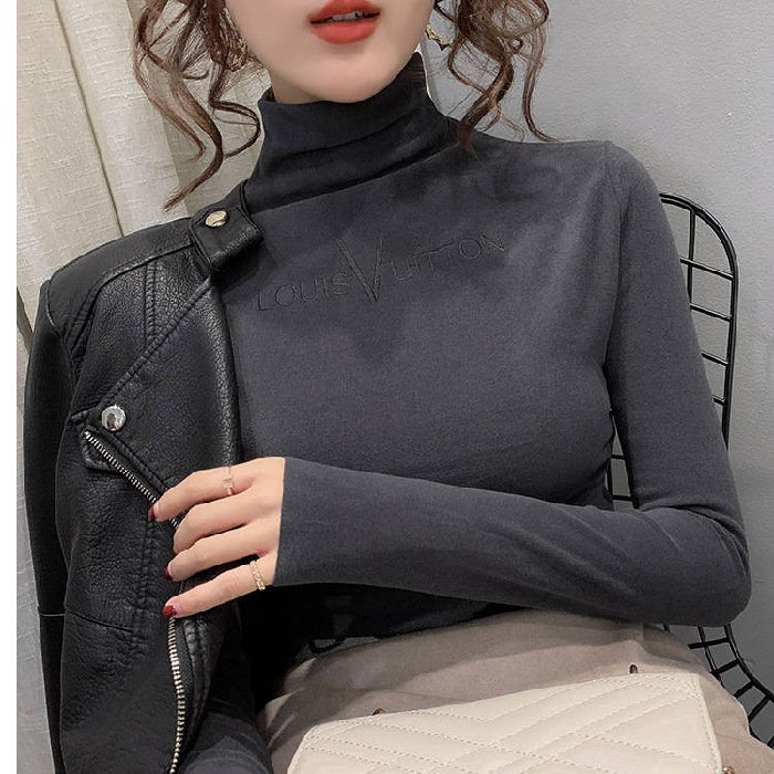 Áo thun dài tay nữ MIA 1992 - áo thun nữ tay dài cố 3p chứ thêu hàng VNXK dày dặn ấm xinh