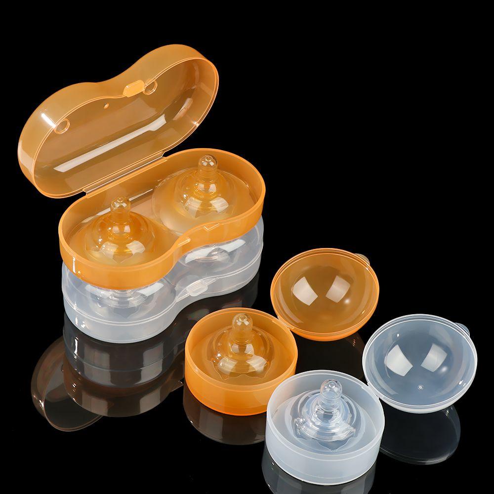 ESPO Set 2 Miếng Dán Nano Trong Suốt Bảo Vệ Núm Vú Giả Cho Bé Ăn Dặm