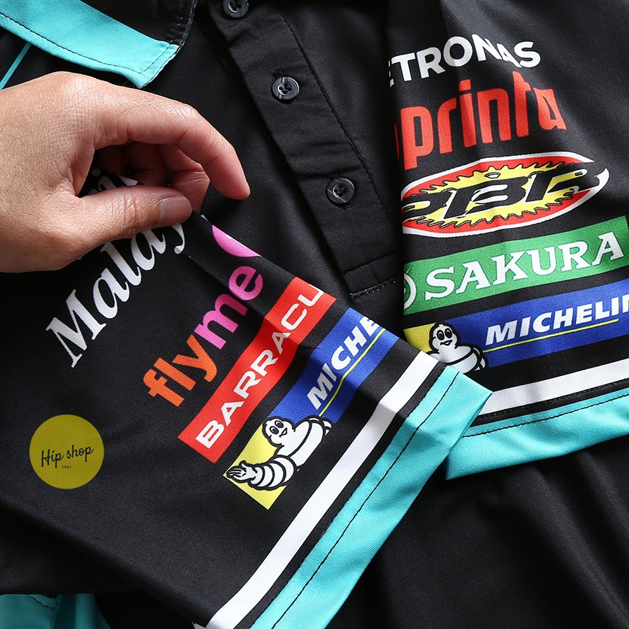 Áo thun nam tay ngắn có cổ Petronas Yamaha SRT in chuyển nhiệt cao cấp thể thao năng động | BigBuy360 - bigbuy360.vn