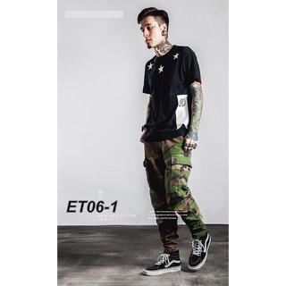 Áo thun cotton ngôi sao