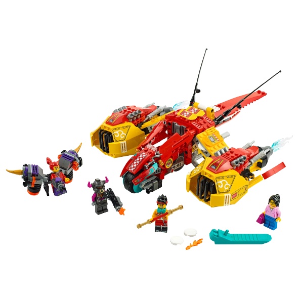 80008 LEGO MONKIE KID lego 80008 Tiểu Hầu Tử Chiến cơ vô địch 0937Bricks