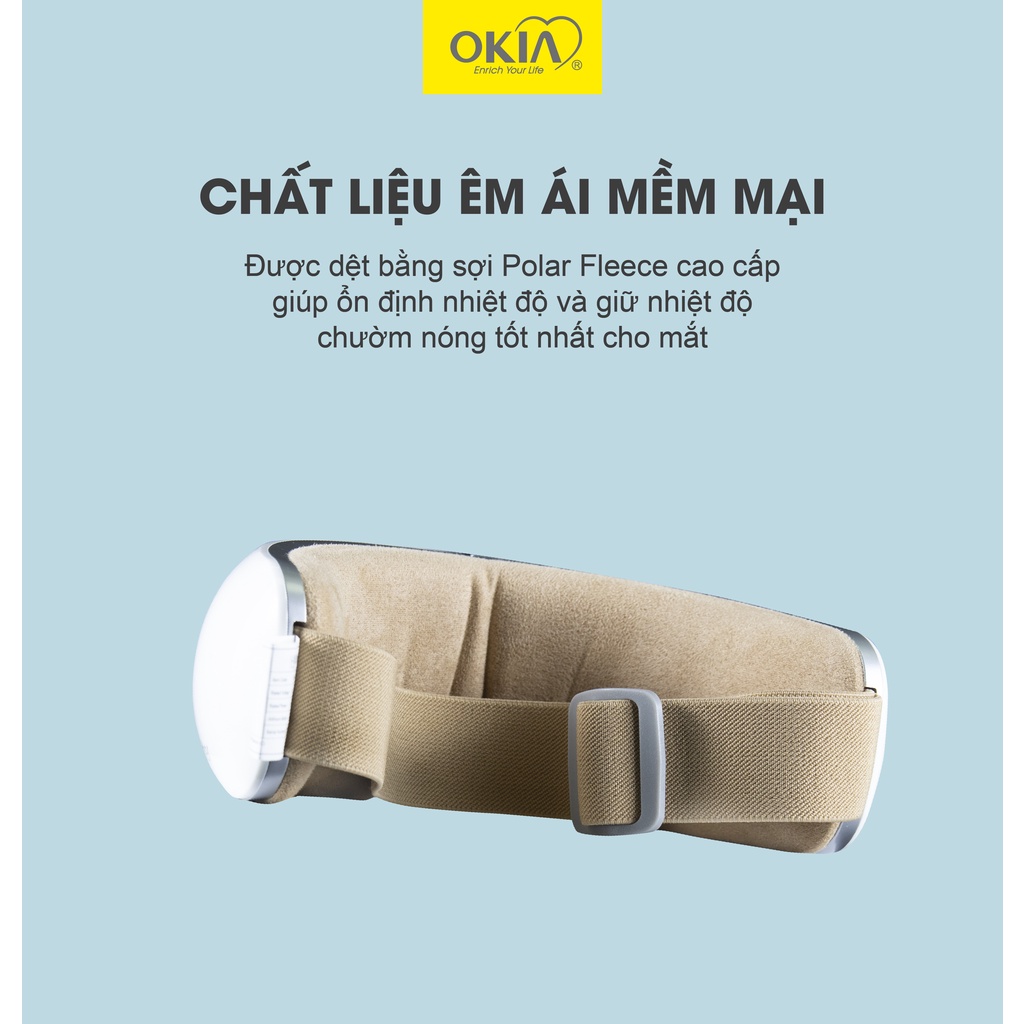 Combo Máy Massage Mắt OKIA I-Master + Máy massage xung điện OKIA eEnergize