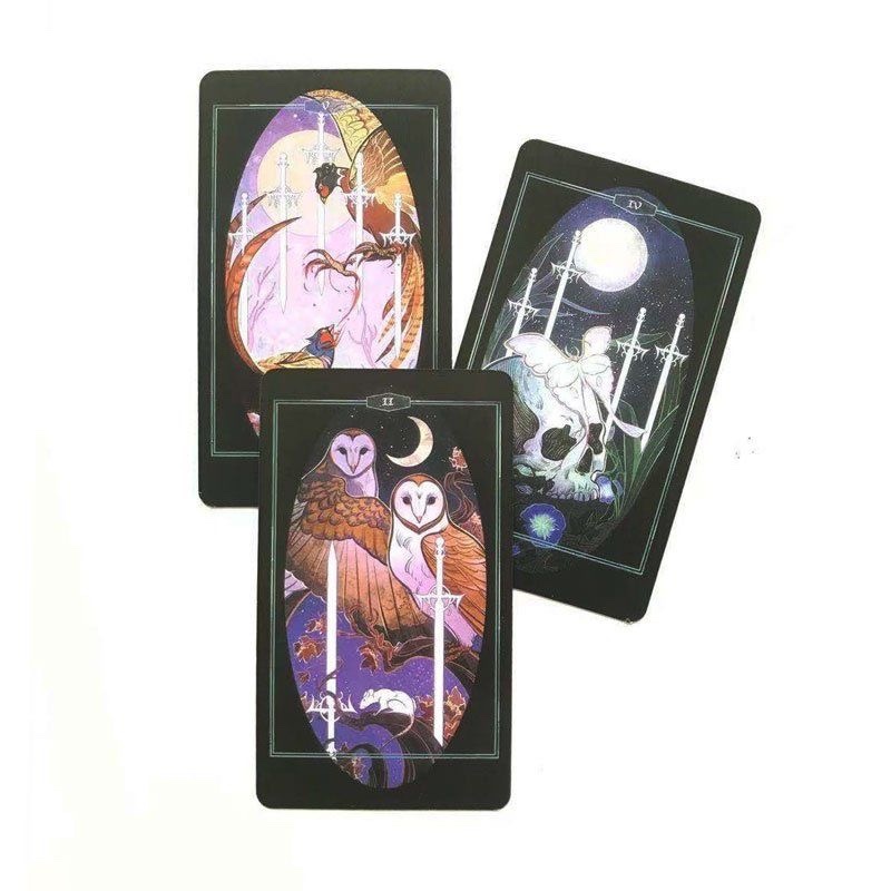 The Children of Litha Tarot Card Game Bộ Thẻ Bài Tarot Thiết Kế Dễ Thương Cho Bé