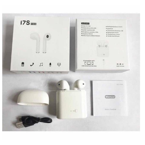 HBQ I7S/I8tws Mini Wireless Bluetooth V4.2 sports Tws Stereo Earphone In-Ear Earbuds with charging box