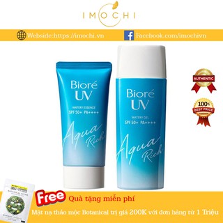 Kem Chống Nắng Biore Uv Aqua Rich Nhật Nội Địa [Dạng Gel / Essence] Mẫu Mới Nhất