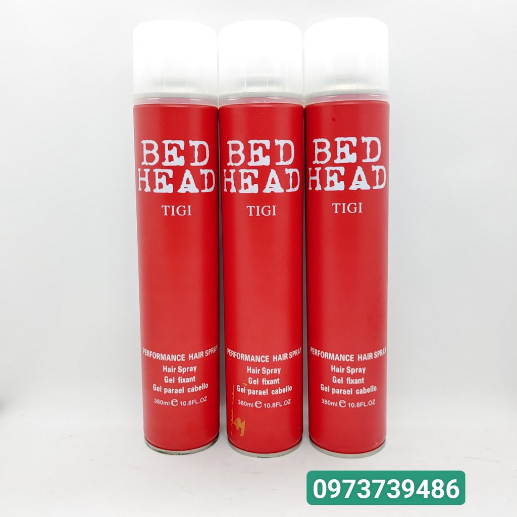 [ Hàng Chuẩn Đẹp ] Gôm Xịt Tóc Bed Head TiGi ( Chai 360ML)