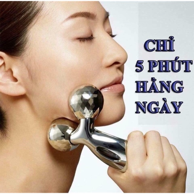 CÂY LĂN MÁT XA (MASSAGE) MẶT 3D THON GỌN NÂNG CƠ MẶT