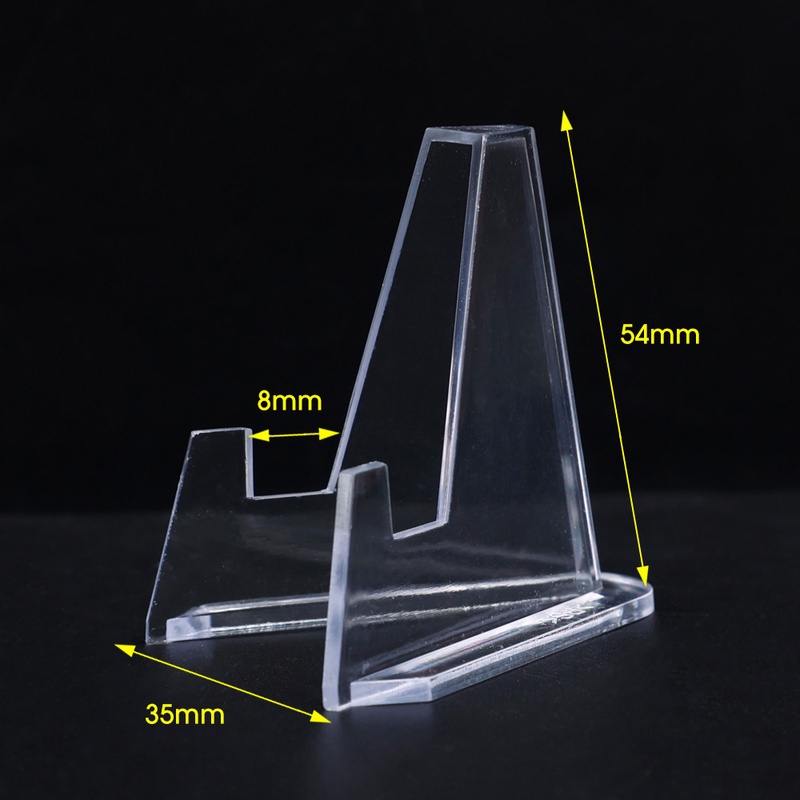 Giá Đỡ Tranh Vẽ Hình Tam Giác Bằng Nhựa Acrylic Trong Suốt Tiện Dụng