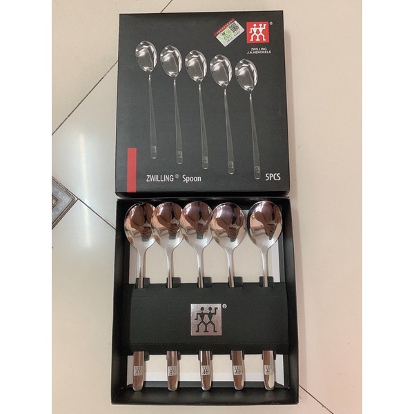 MVP477 SET 5 THÌA INOX ZWILLING CAO CẤP